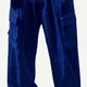 thumbnail image 4 of Amzcrzy Mens Linen Pants Comfortable Elastic Waist Drawstring Trousers for Men Summer Casual Relaxed Fit Beach Yoga Pants Lightweight Baggy Wide Leg Pants for Men with Flag Label S-3XL Azul, 4 of 4