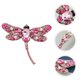thumbnail image 3 of Broche de libélula con incrustaciones de diamantes de imitación para solapa, bufanda, ropa, abrigo, broche, 3 of 6