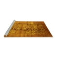 thumbnail image 2 of Ahgly Company Machine Washable Indoor Rectangle Oriental Yellow Industrial Area Rugs, 8' x 10', 2 of 4