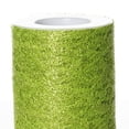thumbnail image 2 of BalsaCircle 6" x 10 Yards Tea Green Glittered Lace Fabric Roll Crafts Sewing, 2 of 2