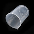 thumbnail image 3 of LC LICTOP 3Pcs Plastic Beaker Cups Chemical Transparent Measuring Cups Acid & Alkali Resistant for Laboratory Use 250ml, 3 of 6