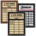 thumbnail image 1 of Perpetual Plaque Alpha premia al empleado personalizado del mes, 1 of 7