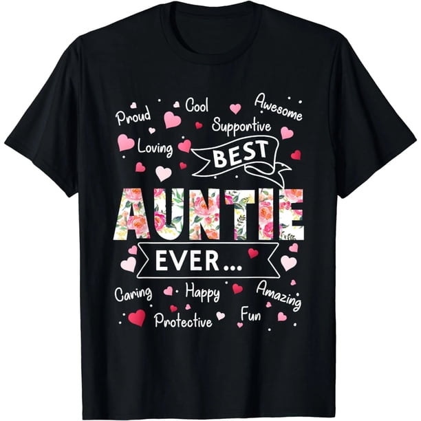 Playera de la Mejor Tía del Mundo Divertida para Primeras Tías Día de la Madre