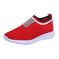 thumbnail image 2 of ZTTD Women's Fashion Casual Mesh Breathable Slip On Sneakers Shoes, 2 of 9