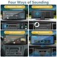 thumbnail image 4 of Carpuride 10.26" Estéreo Inalámbrico para Auto para Apple Carplay Android Auto, Pantalla Táctil Audio Portátil para Auto, 4 of 9