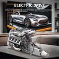 thumbnail image 2 of Kit de modelos de motor V8 biturbo Mould King con batería 2899 piezas, 2 of 6