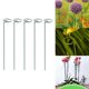 thumbnail image 2 of Cateissary Gran oferta, hermoso soporte para plantas, soporte para flores, anillo de soporte para plantas de Metal, estacas, soporte para bonsái, Jardín y Patio 45CM, 2 of 5