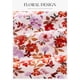 thumbnail image 5 of Vestido PRETTYGARDEN Floral de Verano 2025 Midi Blanco con Naranja Talle S, 5 of 6