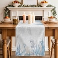 thumbnail image 2 of Table Runner 72 Inches Long for Kitchen Dining, Seahorse Coastal Dresser Scarf Farmhouse, Dining Table Decorations for Wedding/Parties, Summer Beach Ocean Nautical Coral 16 x 72 In, 2 of 8