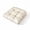 C, variant on Christmas U-Shaped Chair Cushions,16"x16"Soft Comfortable Linen Textured Chair Pads Non Slip Seat Cushions for Indoor Dining Room and Kitchen Chairs