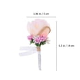 thumbnail image 2 of 4 piezas broche nupcial, 2 of 3