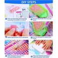 thumbnail image 4 of Nuit Etoile Diamond Painting Kit Pour Adulte 30 X 40cm 5d Strass Complet Peinture Diamant Set Pour Enfants Diy Ronde Pierre Broderie Diamant Pour, 4 of 5
