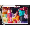 thumbnail image 2 of Close Up of Colorful Rolls of Silk in a Textile Shop in India, Photography (12x18 Wall Art Poster, Room Decor), 2 of 3
