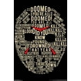 thumbnail image 1 of Friday The 13th - Text Mask Wall Poster, 22.375" x 34", 1 of 4