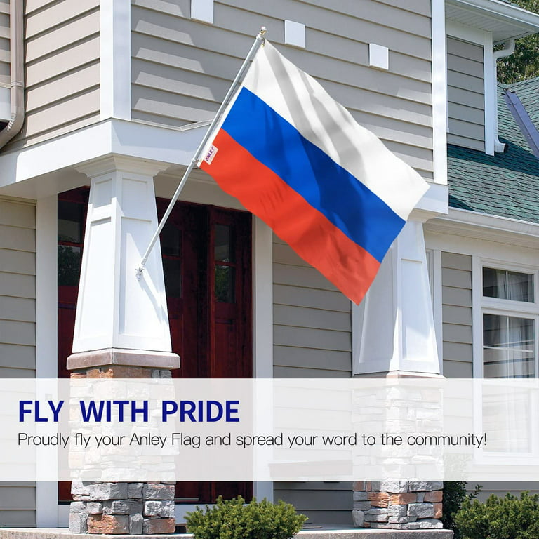 3ft x 5ft Russia Flag - Printed Polyester