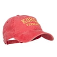 thumbnail image 5 of Korea Veteran Embroidered Washed Cap - Red OSFM, 5 of 5