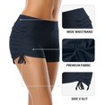 thumbnail image 4 of Charmo Women Swimsuit Bottoms Swim Shorts Workout Active Fitness Pants Boardshorts, 4 of 7
