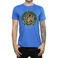 thumbnail image 3 of Harry Potter Mens Wreath Cotton Christmas T-Shirt, 3 of 5