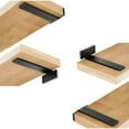 thumbnail image 4 of Floating Shelves, Wooden Wall Shelf for Decor, Hanging Display Shelving for Bedroom Bathroom Kitchen Living Room, 4 of 4