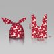 thumbnail image 1 of Bolsa De Almacenamiento De Azúcar Contenedor de aperitivos de 50 Uds. accesorios de ambiente con orejas de conejo para decoración navideña Sywqhk Libre de BPA, 1 of 6