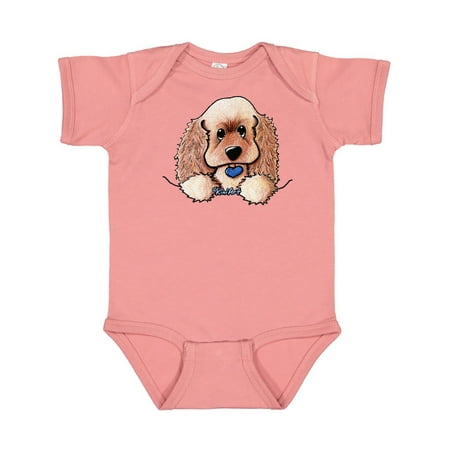 

Inktastic Pocket Cocker Spaniel Gift Baby Boy or Baby Girl Bodysuit