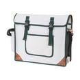 thumbnail image 1 of Bolsa de lona para guardar herramientas, bolso de hombro, resistente, práctico y cruzado. Blanco, 1 of 9