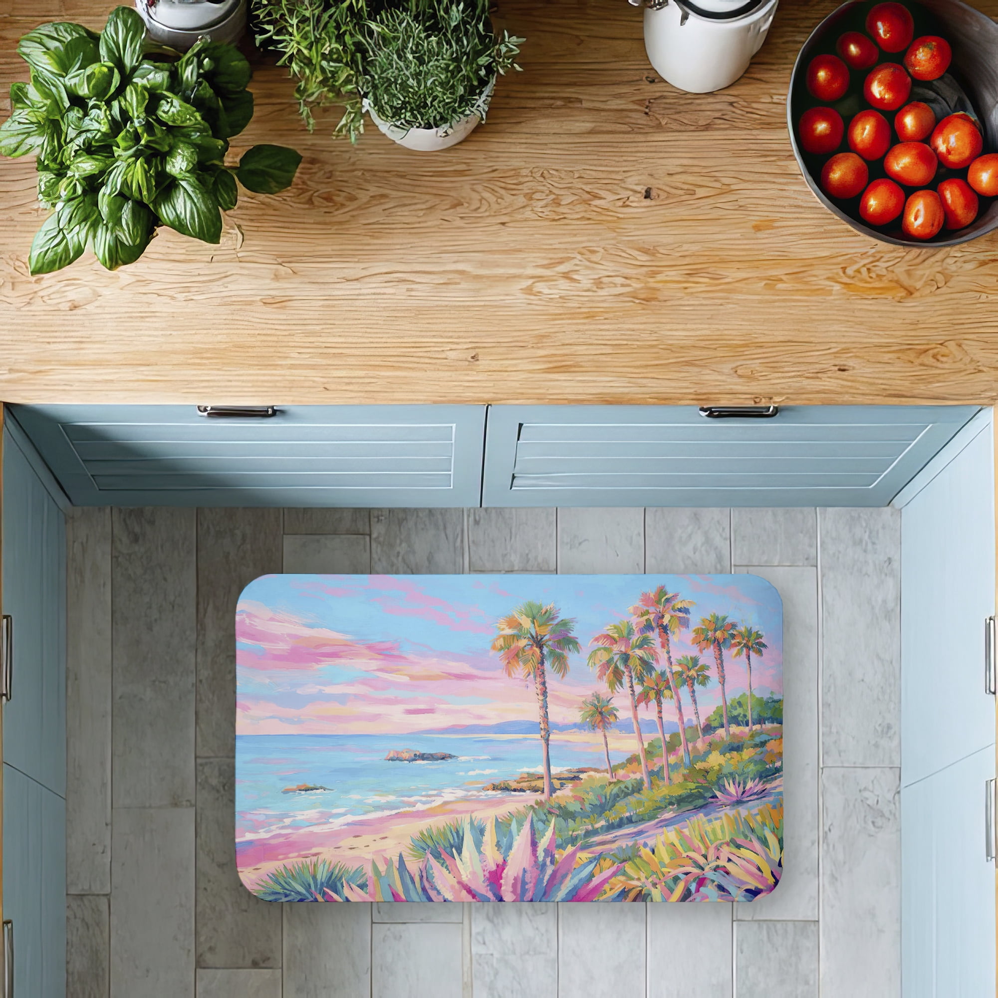 Stupell Industries Lush & Scenic Tropics Printed Anti-Fatigue Floor Mat, design by Ziwei Li