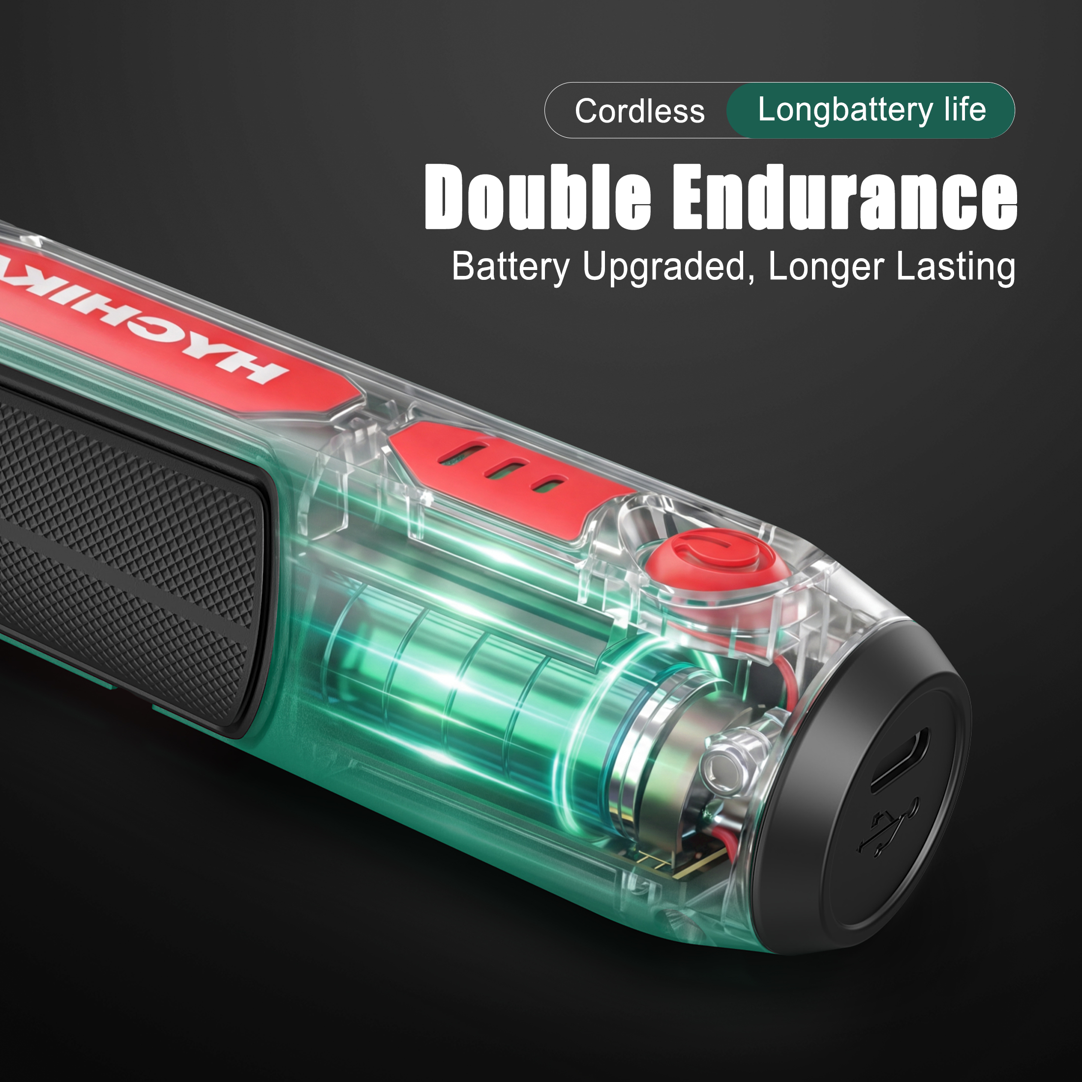 HYCHIKA Mini Cordless Rotary Tool Kit with 89 Accessories photo 5