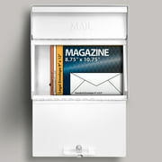 Mail Boss Metro Locking Security Mailbox, Alpine White