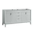 thumbnail image 5 of Avanity EMMA-V60-DG Emma 60" Double Free Standing Wood Vanity Cabinet Only - Grey, 5 of 5