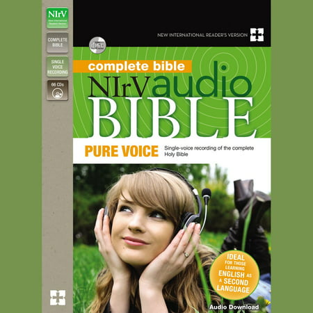 Pure Voice Audio Bible - New International Reader's Version, NIrV: Complete Bible - (Best Audio Interface For Voice Over)
