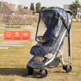 thumbnail image 5 of Baby Strollers Rain Cover Windproof Pram Cart Protective Sleeve Case for Outdoor Use, 5 of 5