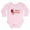 Petal Pink, variant on CafePress - Half Polish Body Suit - Long Sleeve Cotton Baby Bodysuit