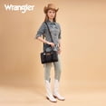 thumbnail image 5 of Wrangler Tote Bag for Women Crossbody for Ladies Purse Fringe Western Purse Vintage Handbags, Black, 5 of 6