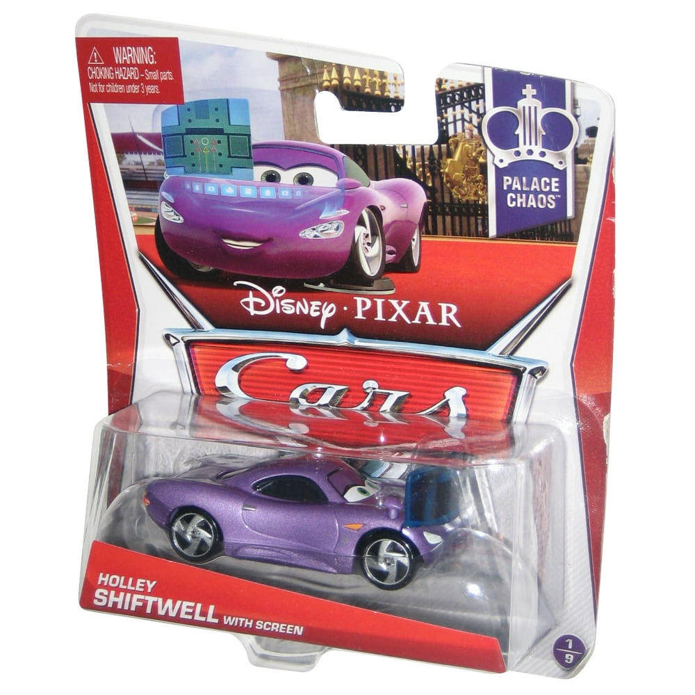 Disney Pixar Movie Cars 2 Holley Shiftwell Palace Chaos Die Cast Mattel Toy Car - Walmart.com