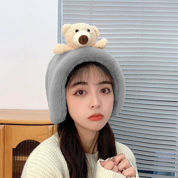 Cute Bear Ear Earmuffs Diadema de ala ancha para mujer Tocado Wmkox8yii fajkfhkj4294