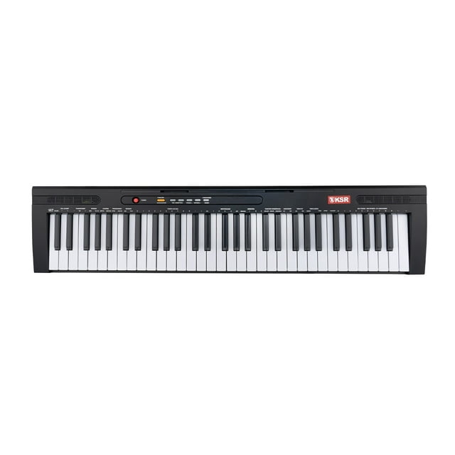 Teclado Musical Kaiser 61 Teclas de Alta Fidelidad Teclas Luminosas
