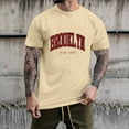 thumbnail image 2 of Ketyyh-chn99 Mens Workout Shirts Tops for Men Oversized Pullover Blouse T-Shirt Khaki,L, 2 of 5