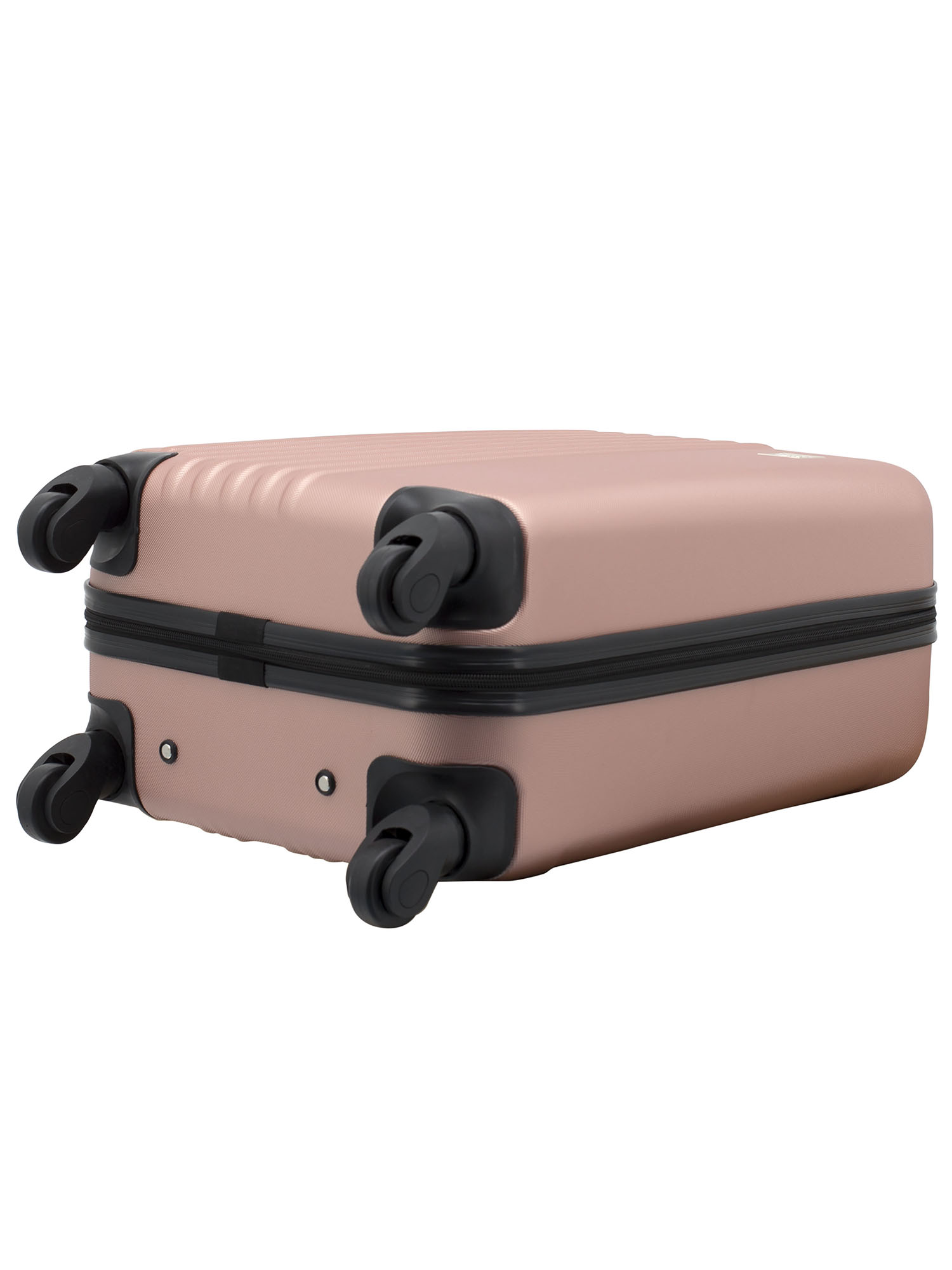 Travelers Club 20" Spinner Rolling Carry-on Luggage, Rose Gold