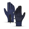 thumbnail image 4 of Guantes impermeables y resistentes al viento para deportes al aire libre, de otoño e invierno, para mujer, con cremallera y pantalla táctil, para esquí y esquí, para hombre, 4 of 4