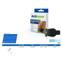 Actimove Patella Strap Adjustable Universal, Black