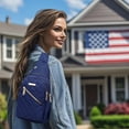 thumbnail image 1 of Feltree Sac de Poitrine Mode pour Femmes avec Port de Charge Usb, Grande Capacité Imperméable Sac Bandoulière pour Voyage, Randonnée et Usage Quotidien, 1 of 8