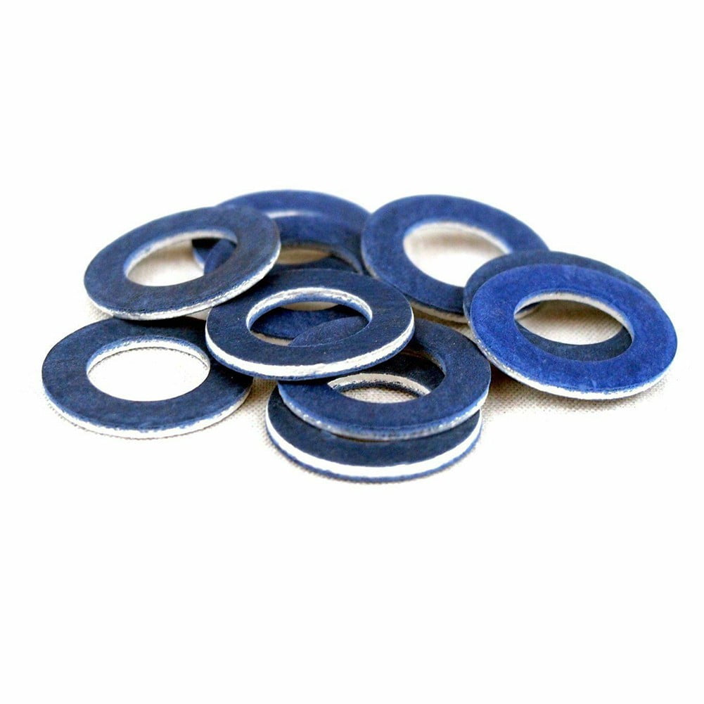 10Pcs Oil Drain Plug Gasket Crush Washer 90430-12031 for Toyota Parus Tundra
