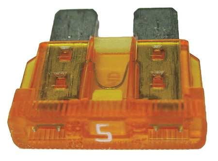 EATON BUSSMANN Fuse,5A,Indicating,BP/ATC,32VDC,PK2 BP/ATC-5ID