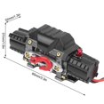 thumbnail image 3 of Treuil métallique à double moteur RC avec interrupteur 3e canal, compatible avec Traxxas/HSP/Redcat/Tamiya/Axial SCX10 D90/Hpi 1/8, 3 of 4