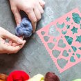 thumbnail image 3 of OULII 1 Set Felting Moulds with Tree Cloud Butterfly Flower Squirrel Number Shapes, 3 of 4
