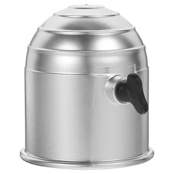 OATIPHO Trailer Hitch Cap Tow Bar Ball Protection Cap Silver Plastic 1Set