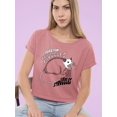 thumbnail image 3 of Women's Fun Sayings Tee Crop Tee Women's, 3 of 4