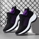 thumbnail image 5 of Zapatos Para Caminar Mocasines casuales para mujer Zapatillas casuales para suministros al aire libre (38 Black Purple) Likrtyny Tenis De Mujer Tenis De Hombre, 5 of 6
