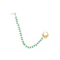 thumbnail image 2 of Anillo de nariz Yuyangstore para mujeres y niñas, piercing falso, cadena de oreja/nariz, moda decorativa Verde, 2 of 8